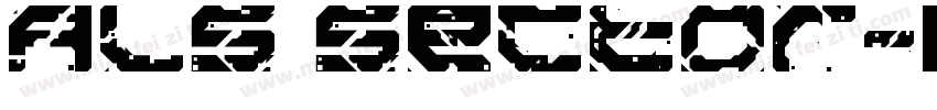 ALS Sector字体转换